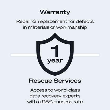 Seagate Expansion 22TB External Hard Drive HDD - USB 3.0, with Rescue Data Recovery Services (STKP22000400)