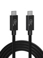 CableCreation USB 4 Cable for Thunderbolt 4/3, [USB-IF Certified] 2.6FT 40Gbps 100W USB C Cable, 8K 30Hz or Dual 4K 60Hz Video, Compatible with USB-C Docking Station, Hub, eGPU and More, 0.8M