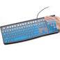 MUBUY Keyboard Cover & Skin Protector for Logitech MK120 - keyboard Protective Skin, US Layout