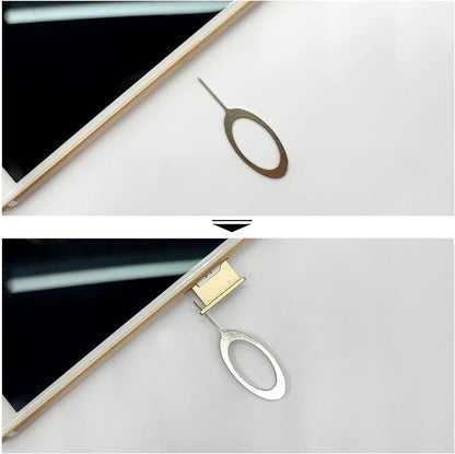 Medsuo 6pcs SIM Card Removal Tool Card Tray Eject Pins Needle Opener Ejector Needle Pin Remover for Smart Phones Samsung Galaxy LG Huawei Google HTC iPhone iPods iPad Tablets