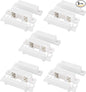 5Pcs Magnetic Reed Switch Wired Surface Mount Normally Open NO Contact Sensor Alarm Magnetic Door Switch with 2 Wires, PVC, MC-31