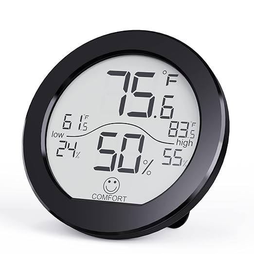 Indoor Digital Hygrometer Thermometer for Room Temperature Humidity Meter