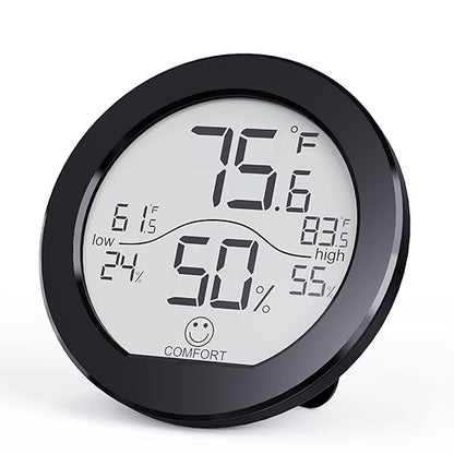 Indoor Digital Hygrometer Thermometer for Room Temperature Humidity Meter