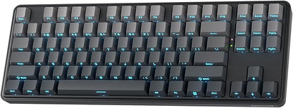 Redragon K707 HE Rapid Trigger Gaming Keyboard, 87 Keys TKL Wired Mechanical Keyboard w/Hyper-Fast Actuation Hall Effect Magnetic Switch, Actuation Point Adjustable, Side Printed PBT Gradient Keycaps