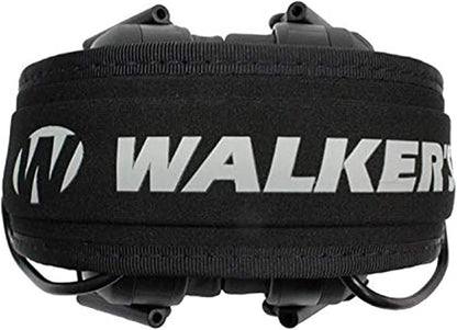 Walker's Razor Slim Ultra Low Profile Compact Design Adjustable Range Shooting Hunting Hearing Protection Electronic Earmuffs