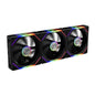 GAMDIAS 120mm PWM ARGB Case Fan x3 & 3 Reverse Blades Included, Sync with ARGB Motherboards, Easy Cable Management with Cabless Daisy Chain, Quiet & 75CFM Airflow with 2400 RPM, Aeolus P2
