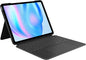 Logitech Combo Touch iPad Air 13 inch Case M2 (2024), iPad M3 & Air Keyboard Case with Kickstand - Midnight Black
