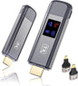 TTQ Wireless HDMI Transmitter and Receiver, TTQ Wireless HDMI Extender 4K Supported, Metal Housing, LED Display, 100FT Range, 2.4G&5G, for PC/Laptop/Camera/HDTV/Projector/TV Box