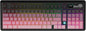 NACODEX Ajazz AK980 Pink Gaming Machanical Keyboard Gift Switch Full Size RGB Gasket Mount 8000mAh Triple Modes Custom Keyboard with Five Layer Pad | Knob Control