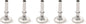Replacemet Disc tip Set for The Friendly Swede 4-in-1 Stylus Pen