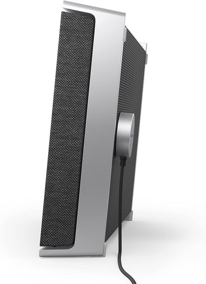 Bang & Olufsen Beosound Level Portable Wi-Fi Multiroom Speaker, Natural Aluminum/Dark Grey