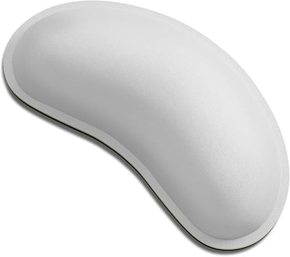 Dapesuom Mouse Wrist Rest, Ergonomic Memory Foam Mouse Wrist for Computer Desk Mats Support, Hand Rest Pad Cushion for Gaming, Office, Laptop, Men, Women, Pain Relief & Easy Typing, Space Gray