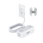 TESSAN Extension Cord 5 FT, Power Strip with 900J Surge Protection, Grey