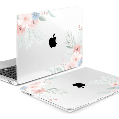 Batianda Case for MacBook Air 15" with M5 M4 M3 M2 Chip, Pastel Floral
