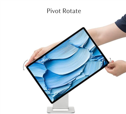 SOTSU FlipAction Elite 16" | 4K Portable Monitor | 3840 x 2400 (UHD+) | 60 Hz | 100% DCI-P3 | 450 Nits | Pivot Rotate | Full Metal CNC | Perfect Match for Mac and Windows (Silver)