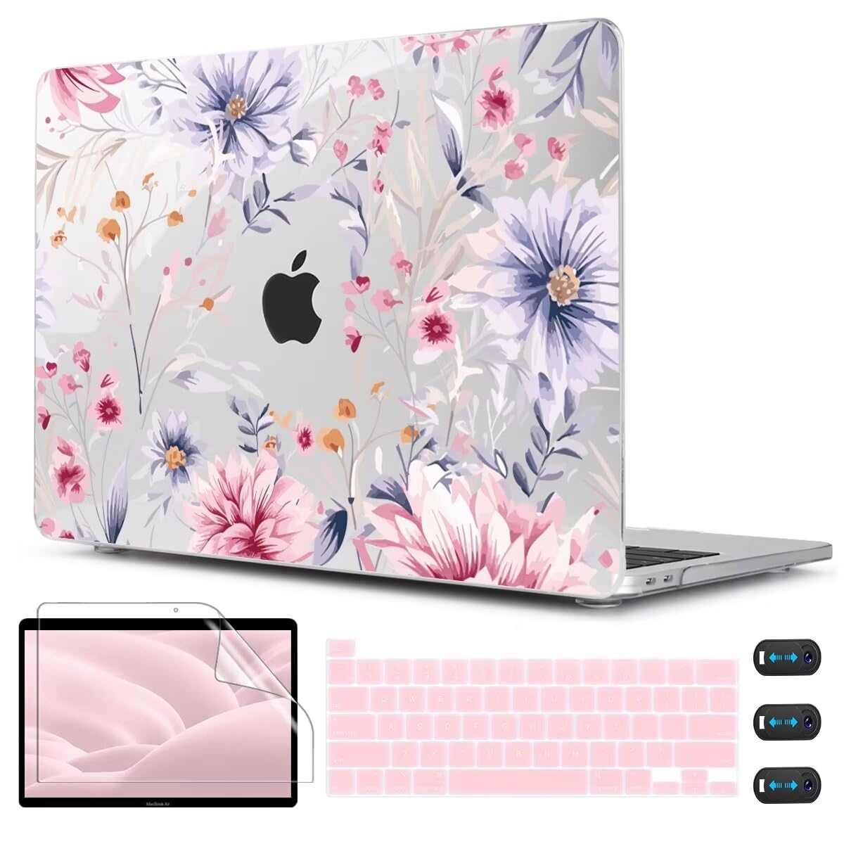 CISSOOK Compatible with MacBook Pro 13 inch Case 2025-2016 Release M2 M1