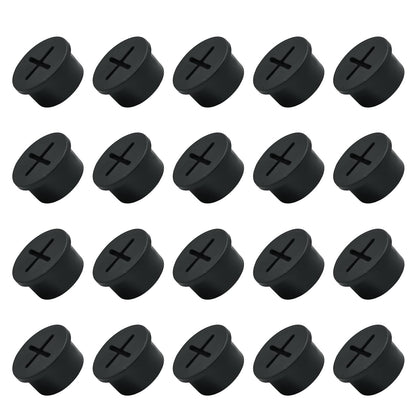 EASYEAH 5 Pcs Desk Grommet 2" / 50 mm, Desk Hole Cover for Cables