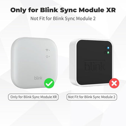 256GB MicroSD Card & Wall Mount for Blink Sync Module XR with Short Cable – Declutter, Save Space, and Effortlessly Enhance Security(2 Pack)