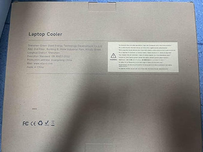 llano V13 Gaming Laptop Cooler, Laptop Cooling Pad Stand with 5.5inch External Cooling Fan, Fast Cooling Computer Laptop 15.6-21in, Adjustable Speed, Touch Control, 3-Port USB A, A Mouse Pad Included
