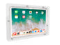 TABcare Anti-Theft Acrylic VESA Enclosure for Apple iPad mini 4/5 8" with Free Wall Mount Kit & 90-Degree Angle Charge Cable (iPad mini 4/5 8", White)