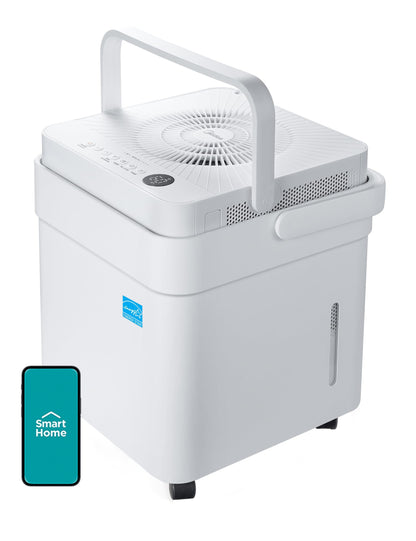 Midea Cube 20 Pint Dehumidifier for Basement, 1,500 Sq. Ft, Energy star