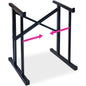 Liquid Stands Portable Audio Mixer Stand - Angled Foldable & Adjustable Studio Music Mixer Synth, MPC Stand For Drum Machines, DJ Turntables, Audio Rack Music Equipment & More