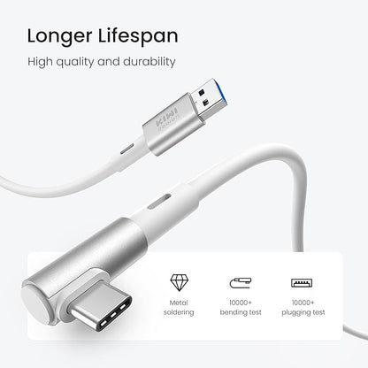 KIWI design 20FT Link Cable Compatible with Oculus/Meta Quest 3S Accessories, and Quest 3/2/Pro/Pico 4, USB3.0 Link Cable with 5Gbps Super Speed