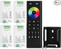 BTF-LIGHTING 5050SMD FCOB COB RGB RF Remote RC03RFB &4PCS C03RF LED Tuya LED Controller Kit 4 Zones RF 2.4GHz Wireless Remote Group Control PWM RGB (+ R G B) 4pin LED Strip DC5V DC12V DC24V