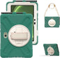 rantice Compatible with Samsung Galaxy TAB Active PRO 10.1 inch/Tab Active4 PRO Case, Heavy Duty Rugged Shockproof Drop Protection Case, Hand Strap&Shoulder Strap for SM-T540/T547/T630/T638 (Green)