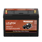 Group 27 12V 80Ah Lithium Battery, LiFePO4 Automotive Battery with 1300CCA, Lightweight Lead-Acid Replacement for Cars, Trucks & SUVs