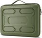 DOMISO 15.6 inch Laptop Sleeve with Handle Shockproof Waterproof EVA Protective Case for 15.6" Yoga 720 IdeaPad 310 320 ThinkPad T570/Legion 5 Gen 6/HP Envy 15/15.6" Notebooks, Green