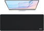 RAINYEAR Large Gaming Mouse Pad(31.5 x 11.8 Inch), Computer Mousepad with Anti-Slip Rubber Base, Smooth Large Keyboard Mouse Pad Mat for Gamer, Office, Home, Black