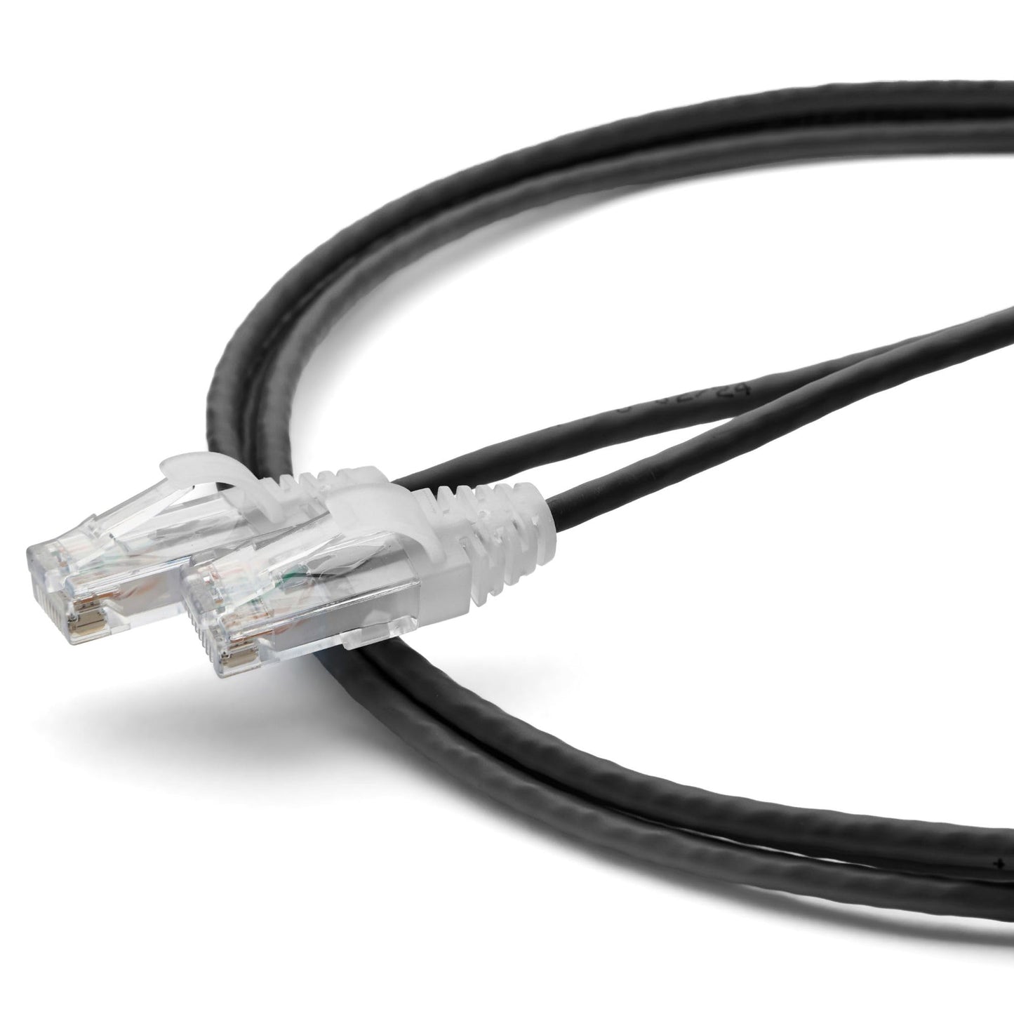 TRUECABLE Cat6 Component Rated Patch Cable, Unshielded (U/UTP), 5ft, Black, 28AWG Stranded Pure Copper, Snagless 10G High-Speed Ethernet Cable, PoE++ 4PPoE 100W, UL Listed, RoHS-3, 1 Pack