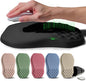Ergonomic Raised Mouse Pad Wrist Support with Bilateral Slope Memory Foam Mousepad for Wrist Rest and Carpal Tunnel Pain Relief 11.8x7.9〃 Black