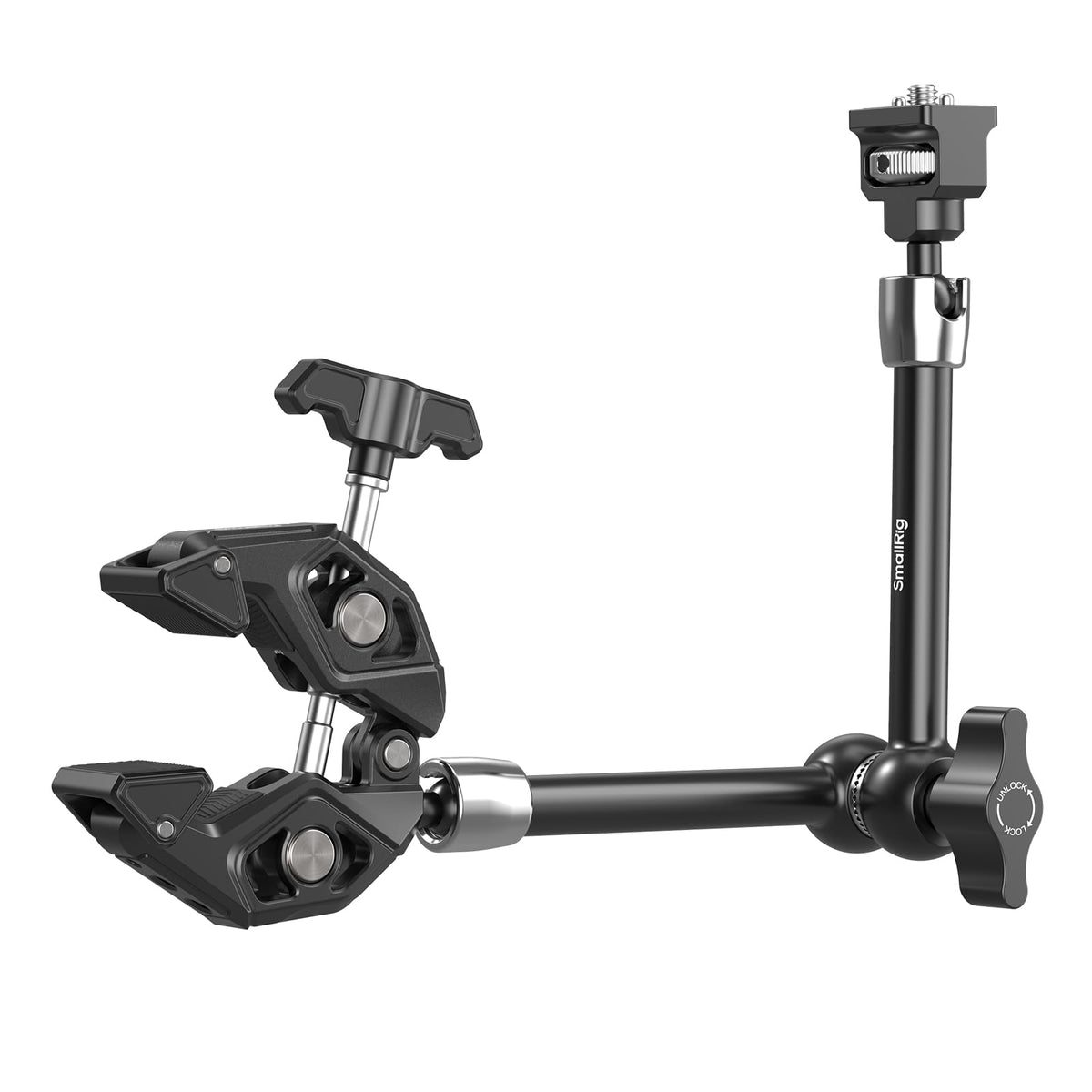 SMALLRIG Magic Arm Clamp Kit, Camera Mount Friction Arm with Super Clamp