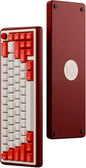 Chilkey Foxy65 Mechanical Keyboard with Knob, Gasket Mount 65% Aluminum Wireless Mechanical Keyboard, BT5.0/2.4GHz/USB-C, Hot Swappable, RGB Backlit Computer Custom Key Board for PC
