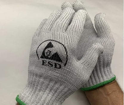 ESD Gloves - Heat Resistant - Anti-Static Gloves (10 Pairs