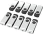 USB Flash Drives 8GB 10 Pack, Wooolken USB 2.0 Thumb Drives with Keychains Memory Stick USB Drive Pendrive for PC Laptop Computer (Black)