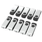 4GB Flash Drive 10 Pack, Wooolken USB 2.0 Thumb Drives Memory Stick