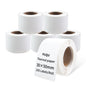 PUQU 30x50mm Direct Thermal Sticker Labels, Self-Adhesive All-Purpose Label Maker Tape, Compatible with AQ Series Label Printer, Refills Standard Laminated Office Labeling, 6 Rolls, 900 Labels