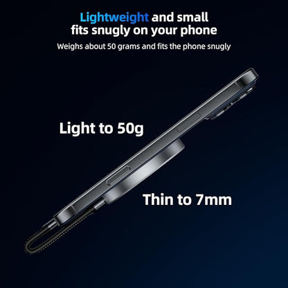 SAN ZANG MASTER Magnetic Portable Solid State Drives: Ultra-Thin, Portable Design for Secure Grip, Easy Connectivity, and Reliable Performance (1, TB)