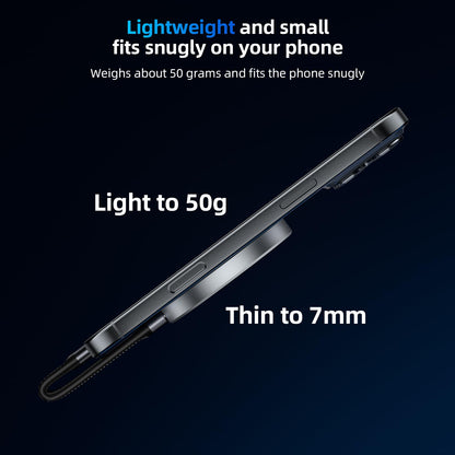 SAN ZANG MASTER Magnetic Portable Solid State Drives: Ultra-Thin, Portable Design for Secure Grip, Easy Connectivity, and Reliable Performance (2, TB)