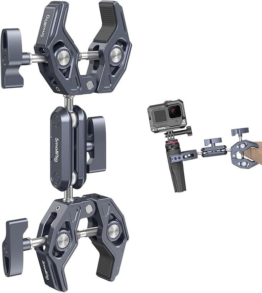 SMALLRIG Super Clamp Arm, Double Clamp Mount