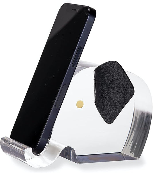 Kate Spade New York Acrylic Cell Phone Stand, Novelty Phone Holder for Desk, Elephant