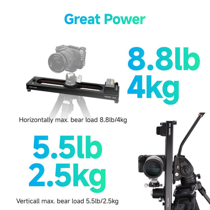 Accsoon Toprig S40 Motorized Camera Slider, 16inch