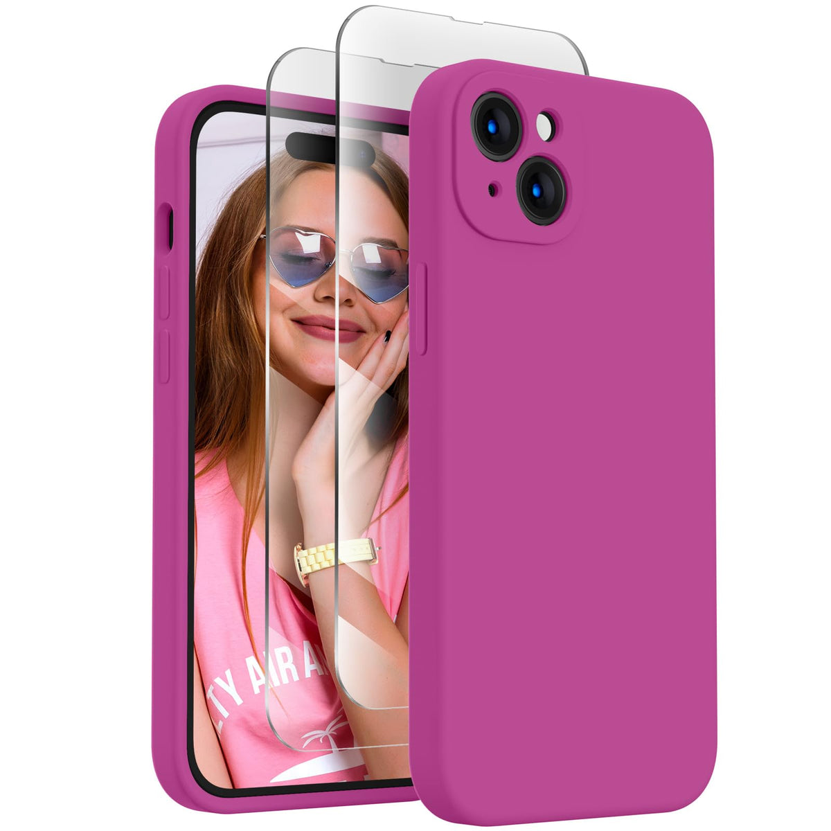 FireNova Designed for iPhone 15 Case, 6.1", Purple