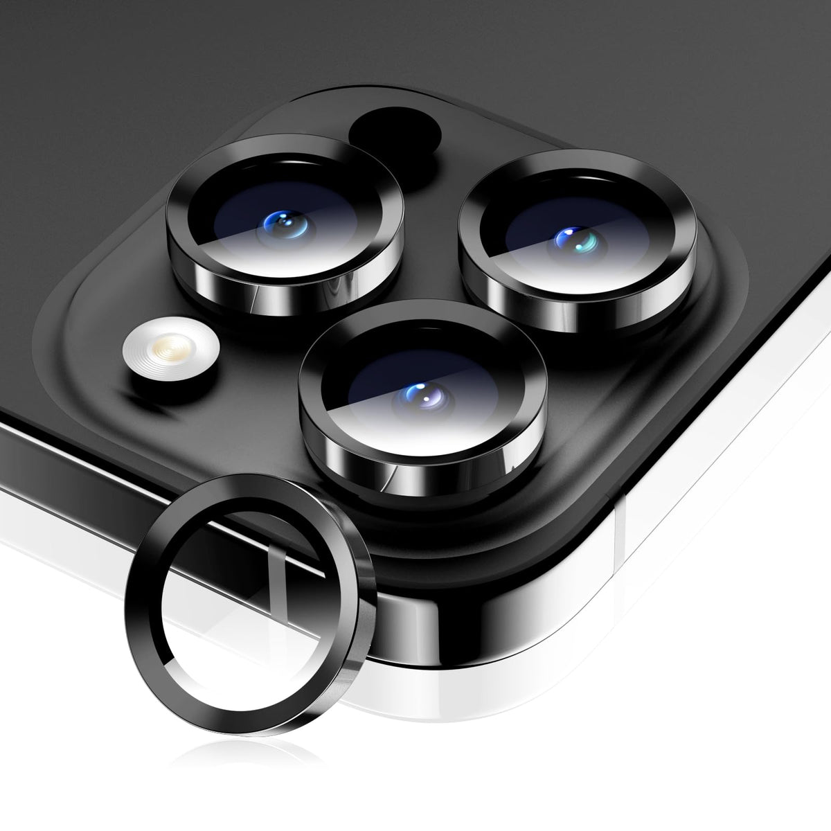 Wumigoo Camera Lens Protector for iPhone 16 Pro Max/16 Pro- Natural