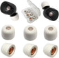 Memory Foam Earbuds Tips for Sony WF-1000XM5 Filter Screen Foam Ear Tips for WF-1000XM5 WF-1000XM4 Case, 3 Pairs Small Ear Tips Gray