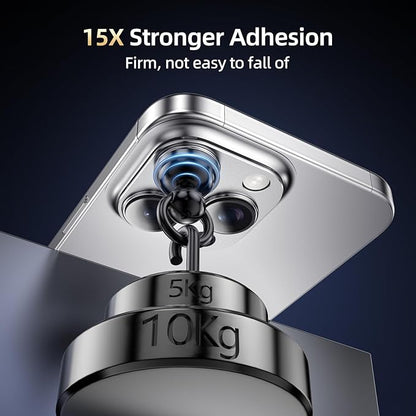 Compatible with iPhone 14 Pro Max Camera Lens Protector, [Case-Friendly][Strong Adsorption][AR Anti-Reflection]Tempered Glass Full Coverage Camera Screen Protector for iPhone 14 Pro,Silver