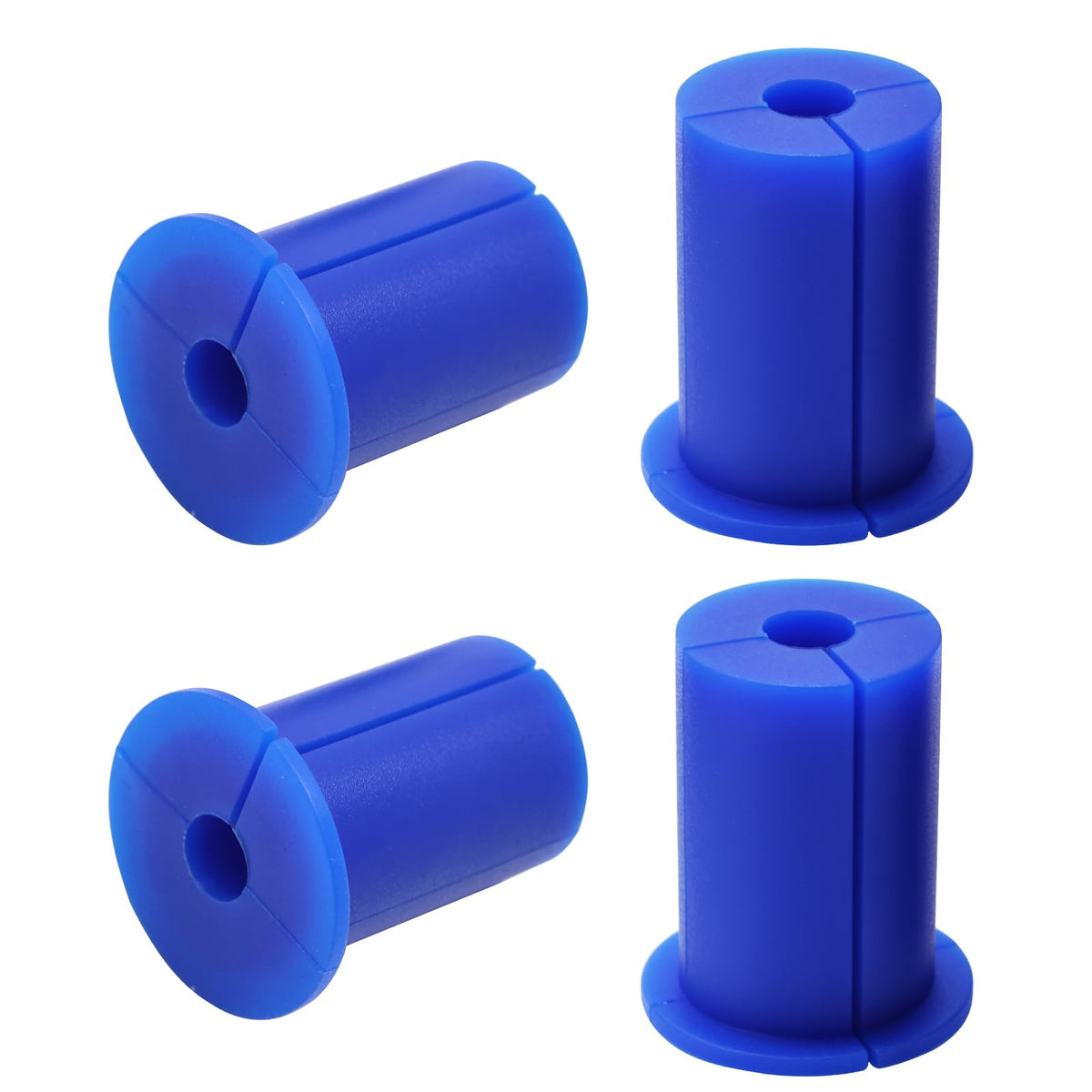 EASYEAH 2pc Black Starlink Cable Grommets 1" Silicone Wire Hole Grommet